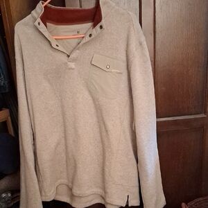 Woolrich Long Sleeve Pullover with Pocket
